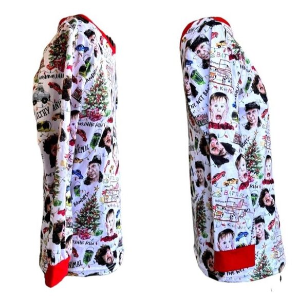 Home Alone Toddler Pajama Set Top 6XL 14 16T Bottoms 3XL 7 8T Retro Christmas - Picture 11 of 12